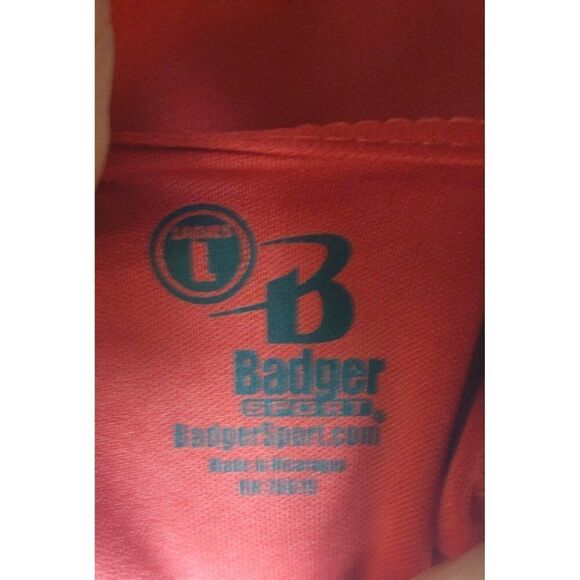 Womens Racerback Tank Top L Red Camp Gladiator CG Logo Run Train Gym Sporty - Picture 6 of 7